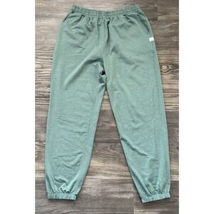 Women's Vuori Boyfriend Joggers Lightweight Pants Sine Pine Heather Green Medium